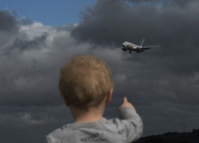 Baby & Plane
